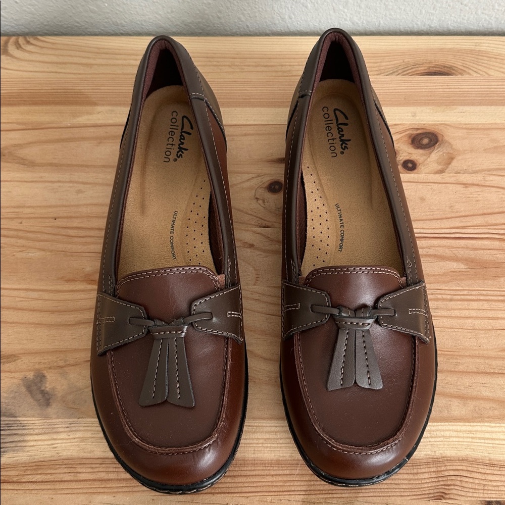 Clarks Womens Ashland Bubble Loafers - Picture 5 of 7